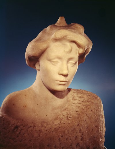 Miss Eve Fairfax (marble) by Auguste Rodin